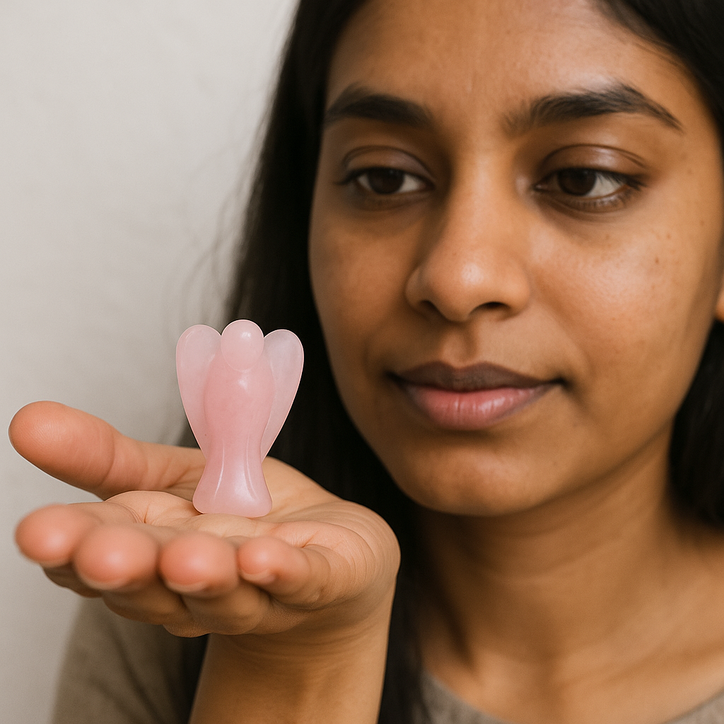 Rose Quartz Angel