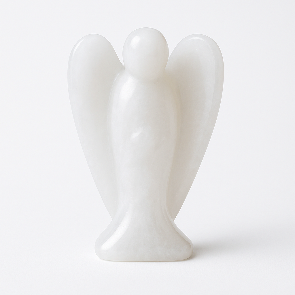 White Quartz Angel Crystal