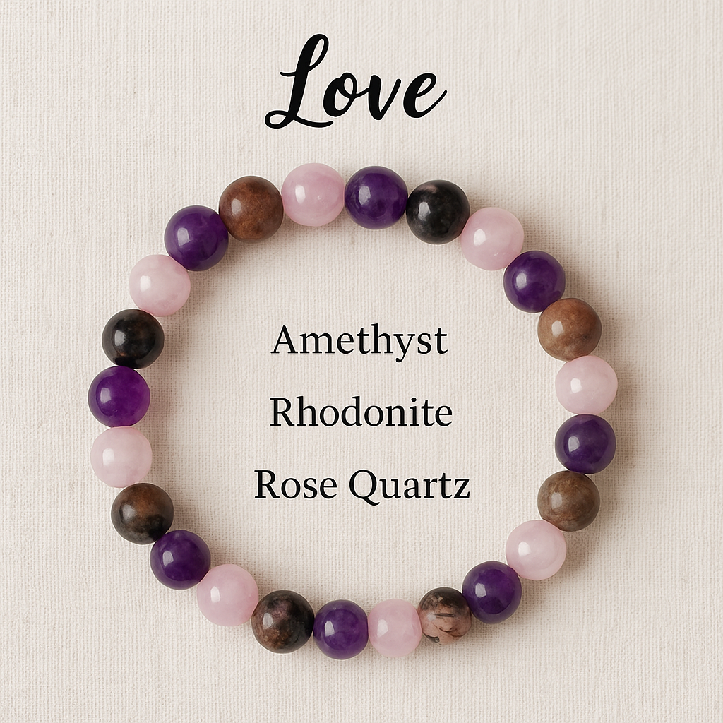 💖 Attracting LOVE Crystal Bracelet