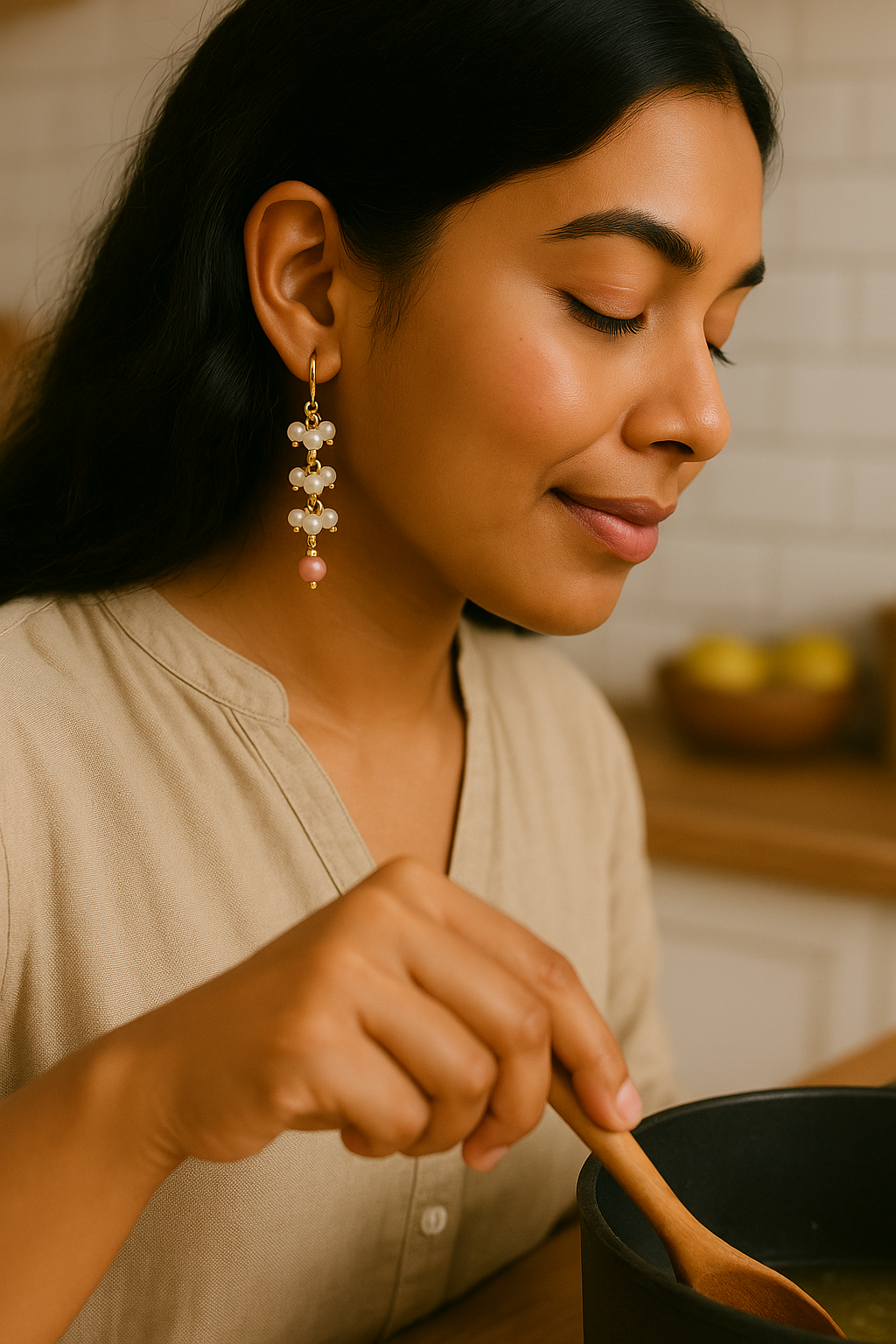 💖 Rose Quartz & Rhodonite Love Energy Earrings
