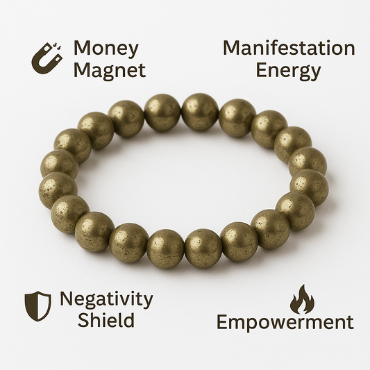 Pyrite  Money Attraction Bracelet