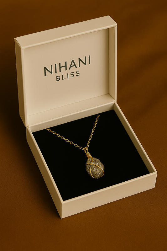 Natural Raw Pyrite Necklace