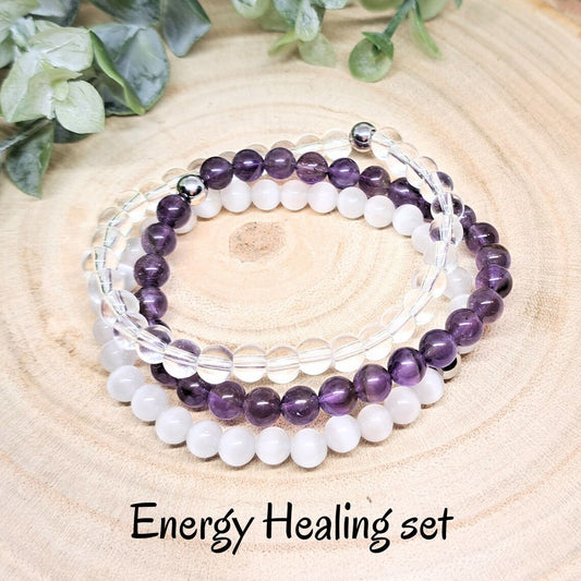 Energy Healing Bracelet Set