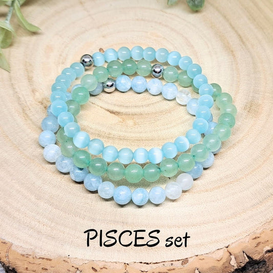 ♓ Pisces Bracelet Set
