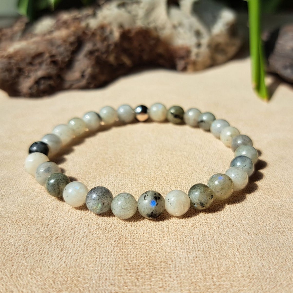 ♏ Scorpio Bracelet Set – Labradorite, Sodalite & Blue Sandstone
