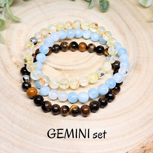 ♊ Gemini Bracelet Set