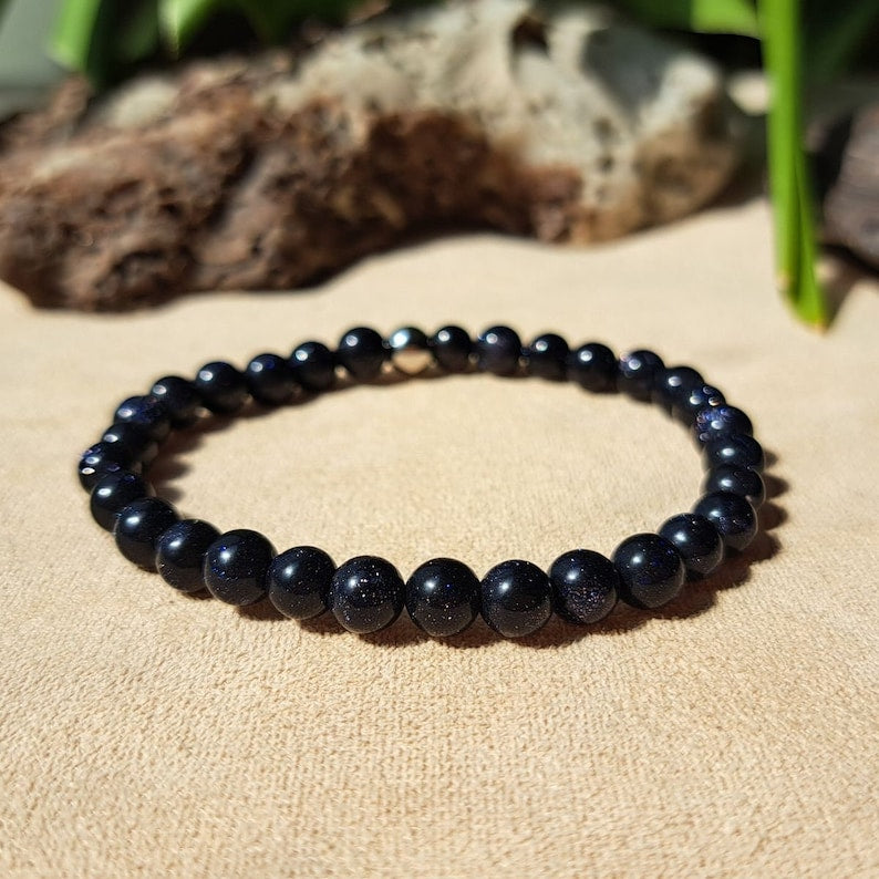 ♏ Scorpio Bracelet Set – Labradorite, Sodalite & Blue Sandstone